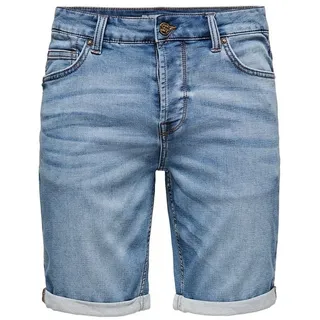 Only & Sons Shorts Ply Life Jog Blue denim