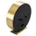 Hama Wecker Skye weiß gold Kunststoff 12,0 cm, Ø 11,2 cm