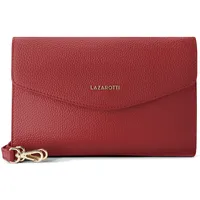 lazarotti Bologna Clutch Leather Red