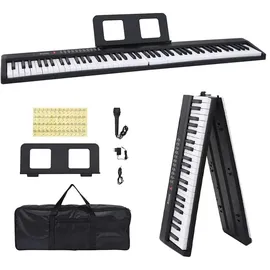 vidaXL 88Tasten Klavier Elektrisches Keyboard mit Notenständer Faltbar