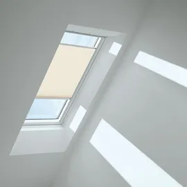 VELUX Plissee Champagner 1283, MK12 1283KWL (Farbe: - 1283KWL, Farbe Schiene: