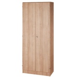 Hammerbacher Aktenschrank nussbaum 4 Fachböden 80,0 x 42,0 x 200,4 cm