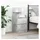 vidaXL Nachtschrank mit 2 Schubladen 38 x 34 x 80 cm Betongrau