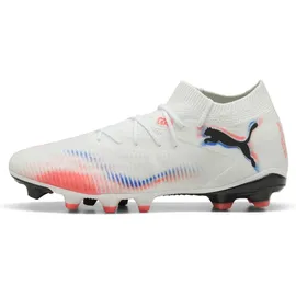 Puma Future 8 Match FG/AG Herren weiß/schwarz/glühendes rot 39