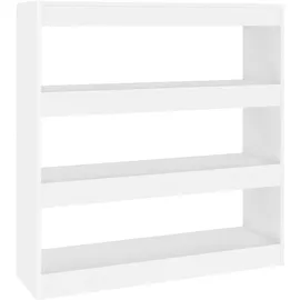 vidaXL Bücherregal 100 x 30 x 103 cm Weiß