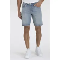 Levi's Jeansshorts "445 ATHLETIC SHORTS", Herren, Gr. 30, N-Gr, blau (atlas skies), Denim/Jeans, Obermaterial: 99% Baumwolle, 1% Elasthan, Jeans Jeansshorts, Sommerhose mit Stretchanteil, Topseller