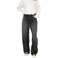 Only Gianna Jeans Ballon in dunkler Waschung-W25 / L30