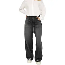 Only Gianna Jeans Ballon in dunkler Waschung-W25 / L30