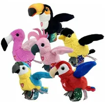 FAMOSA Happy Yappers Kleiner Vogel 18 cm Multicolor