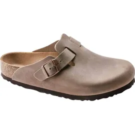 Birkenstock Boston Nubukleder geölt tabacco brown 46