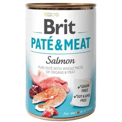 BRIT PATE & MEAT SALMON 400g