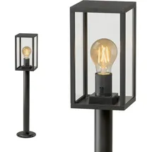 Garden Lights Sockelleuchte Aluminium 70 cm 1er Set schwarz