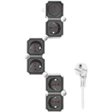 Logilink LPS277 Steckdosenleiste 5-Fach, 5X Schutzkontakt 1 St.