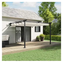 vidaXL Pavillon Creme 300 x 300 x 200 cm Polyester