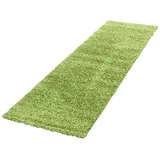 Ayyildiz Life Shaggy 1500 Hochflorteppich 100 x 200 cm grün
