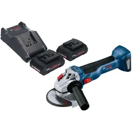 Bosch GWS 18V-10 inkl. 2 x 4,0 Ah + Ladegerät
