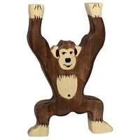 HOLZTIGER Schimpanse, stehend