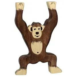 HOLZTIGER Schimpanse, stehend