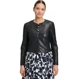 Vera Mont Blazer-Jacke mit Reißverschluss Schwarz,42 | Gr.: 42