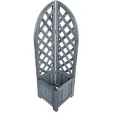 Hti-Living Heidi 32 x 32 x 112 cm Grau