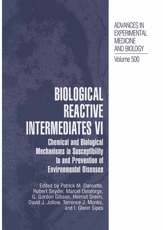 Biological Reactive Intermediates Vi, Kartoniert (TB)