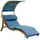Axi Salina Sonnenliege 150 x 75 x 186,5 cm Blau