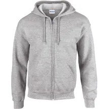 Gildan Heavy Blend Kapuzensweatjacke Herren Sport Grey S