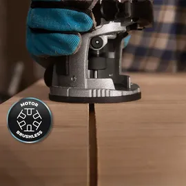 Cecotec MultiShape 2000 Liberty inkl. 5 Fräser, 6/6,35/8 mm Spannzangen, Drehzahlregelung, Tiefenanschlag, Parallelanschlag, Staubabsaugung