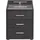 Sconto Nachtschrank Moon 47 x 46 x 61 cm Braun