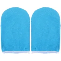 NOLITOY Paraffinwachs-Handschuhe Mit Paraffin Beheizte Hand-Spa-Fäustlinge Paraffinbad-Handschuhe Für Heißes Wachs Paraffin-Wärmebehandlung Spa-Wachswärmer Blau