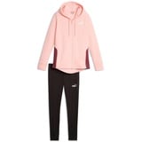 Puma Damen Metallic Tracksuit FL Trainingsanzug, Pfirsich-Smoothie, XS