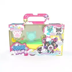 Washy Friends: Katzenspielset mit Badewanne - Miau