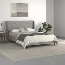 OTTO home Kempton 180 x 200 cm Grau