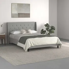 OTTO home Kempton 180 x 200 cm Grau