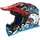 LS2 MX437J Fast Evo 2 II Mini Starmaw schwarz/rot/blau M