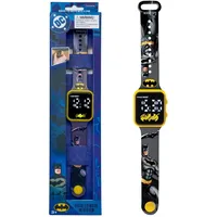 Lexibook, Batman, Digitaluhr, 12-Stunden- oder 24-Stunden-Zeitanzeige, Blau, DMW060BAT