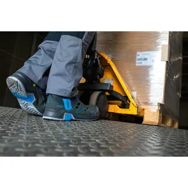 Haix CONNEXIS Safety Air S1 low/grey-blue UK 4.5 - grau