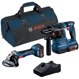 Bosch Winkelschleifer GWS 18V-7 + Bohrhammer GBH 18V-22