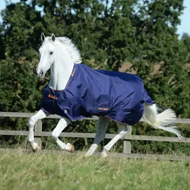 Bucas Therapy Turnout Outdoordecke 150 g 115 cm Blau/Orange