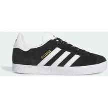 adidas Gazelle Core Black / Footwear White / Gold Metallic 34
