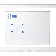 DAHLE Whiteboard 96158 180,0 x 120,0 cm weiß lackierter Stahl