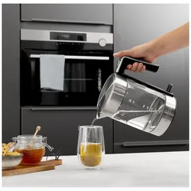 Princess Glas Wasserkocher London 1,7 l Blau