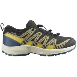 Salomon Xa Pro V8 Wp Wanderschuhe - Black / Gray Green / Powder Giallo - EU 37