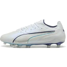Puma King 20 Ultimate AG/FG Herren Blau/Silber/Weiß 44,5