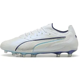 Puma King 20 Ultimate AG/FG Herren Blau/Silber/Weiß 44,5