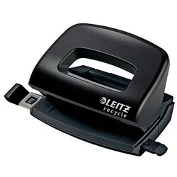 LEITZ Locher Recycle Mini schwarz