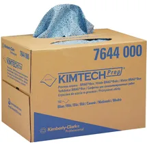 KIMTECH Prozesswischtücher 7644 – 1 BRAG Box mit 160 Tüchern, blau