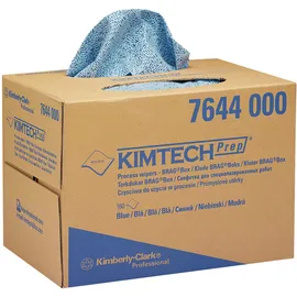 KIMTECH Prozesswischtücher 7644 – 1 BRAG Box mit 160 Tüchern, blau