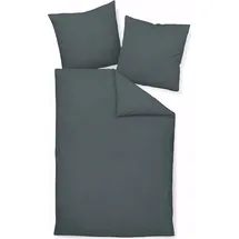JANINE Colors 31001 anthrazit 135 x 200 cm + 80 x 80 cm