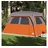 vidaXL Familienzelt 6 Personen Grau/Orange
